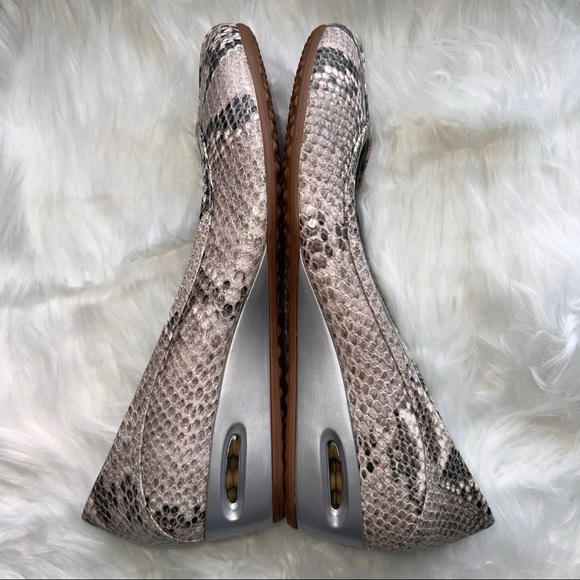 Cole Haan Nike air Leather Python Women’s Size 9 narrow snake print - Picture 7 of 16